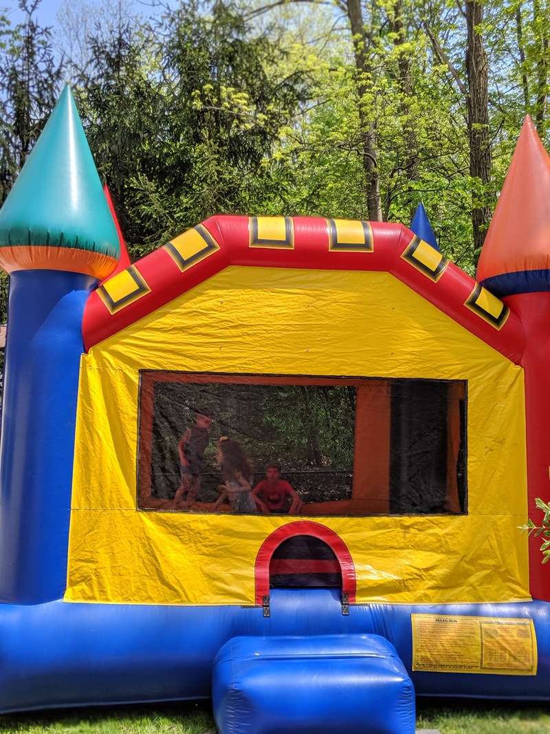 obstacle course bounce rental in Clifton Park